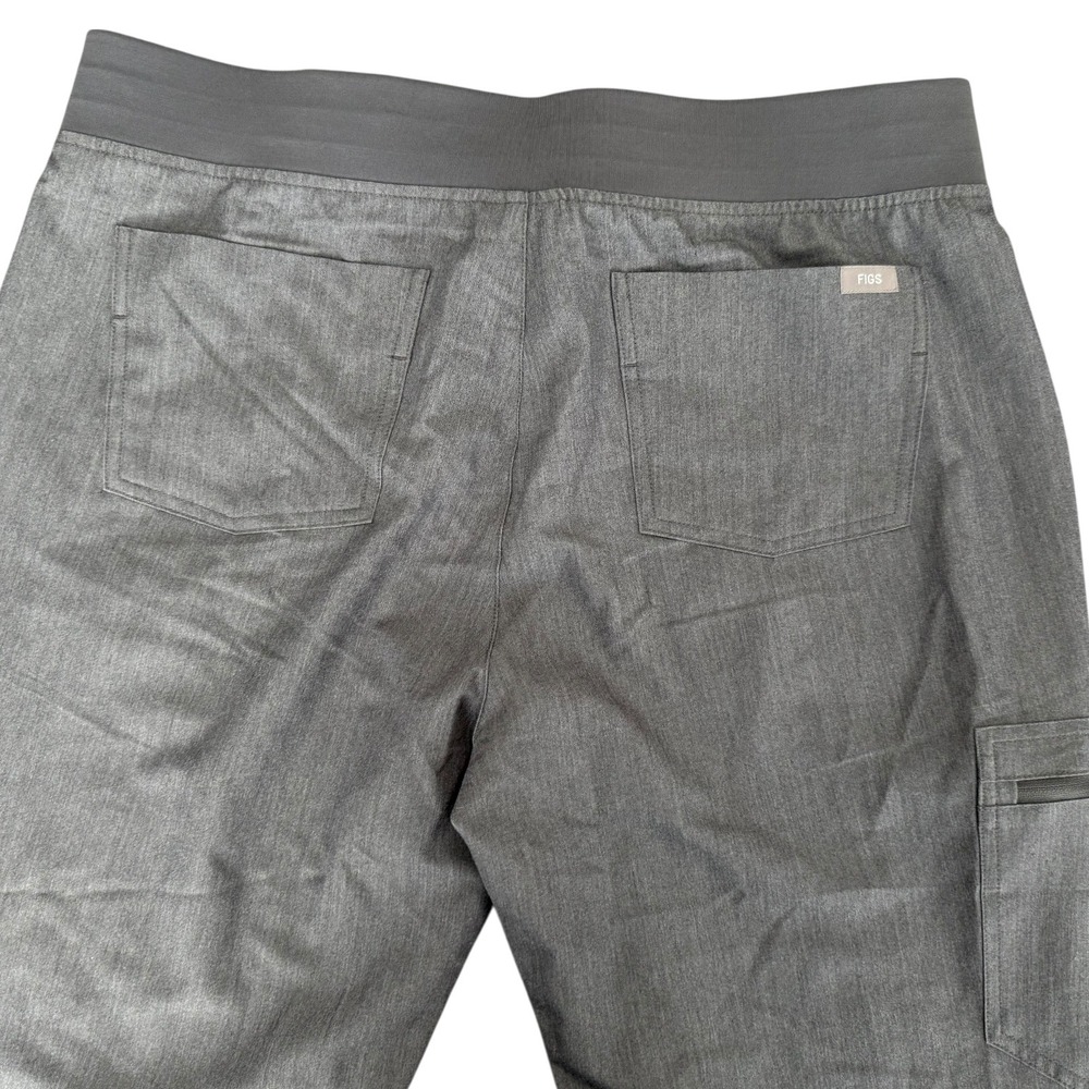 FIGS NWT Zamora 2.0 Scrub Pants Women Large Graphite Grey Jogger PO 3743 - Picture 8 of 12